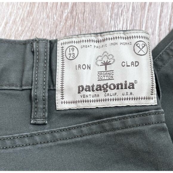 Patagonia|Men's Lightweight Hemp/Cotton Shorts|Green|SZ 36‎ - Picture 2 of 10
